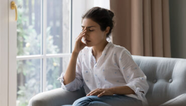 tired woman