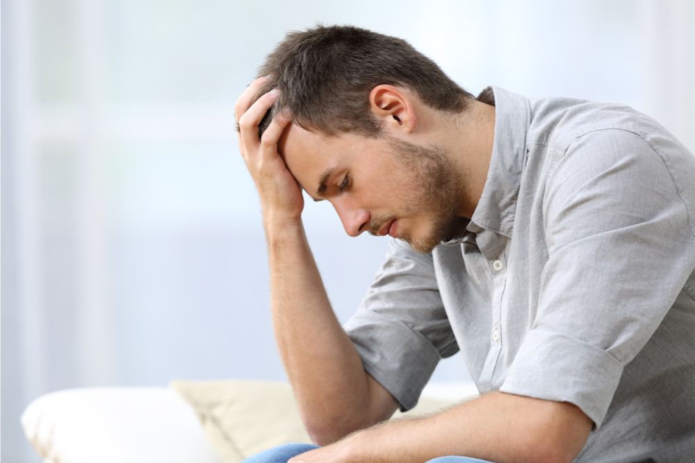 STRESSED MAN